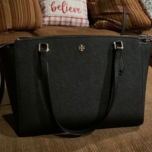 Tory Burch Emerson Top zip tote
